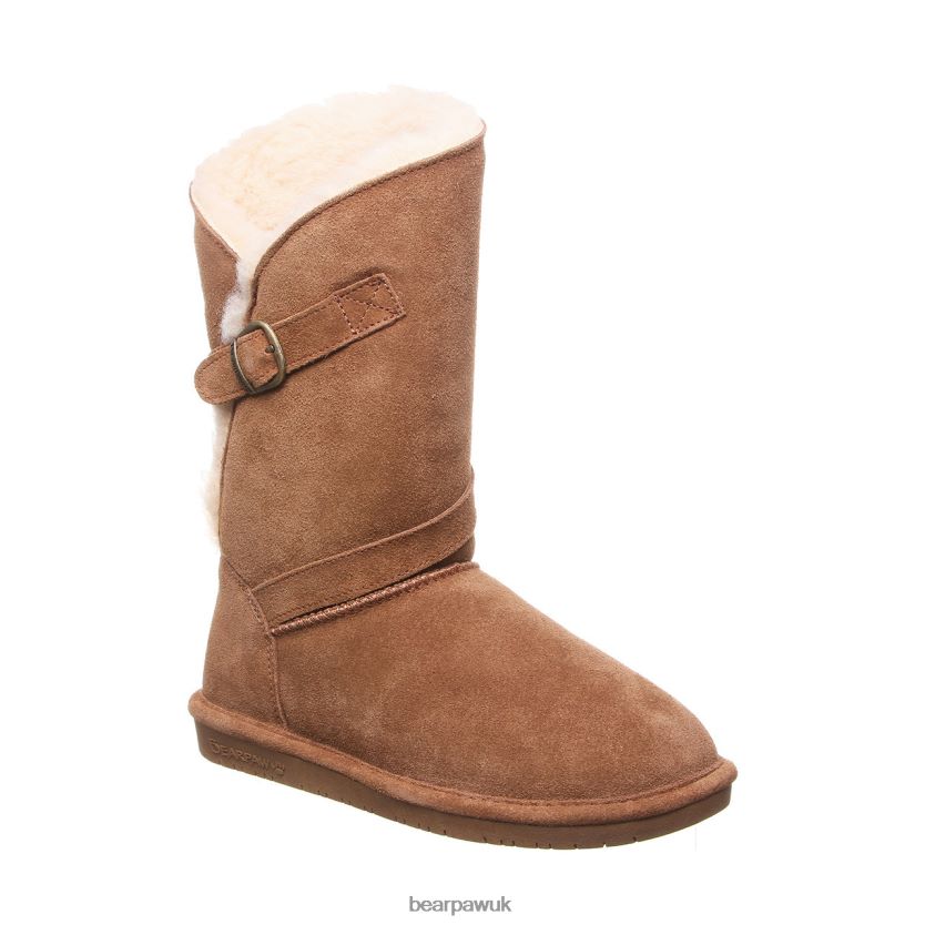Boots UK BEARPAW Women Tatum Solids Hickory II 44J6127
