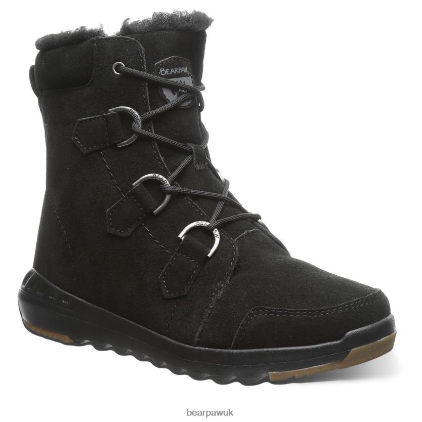 Boots UK BEARPAW Women Tyra Black 44J619