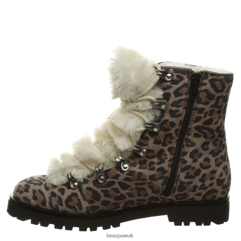 Boots UK BEARPAW Women Vanna Gray Leopard 44J6193