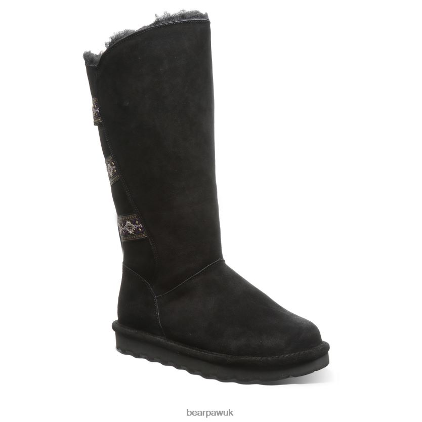 Boots UK BEARPAW Women Violet Black 44J6122