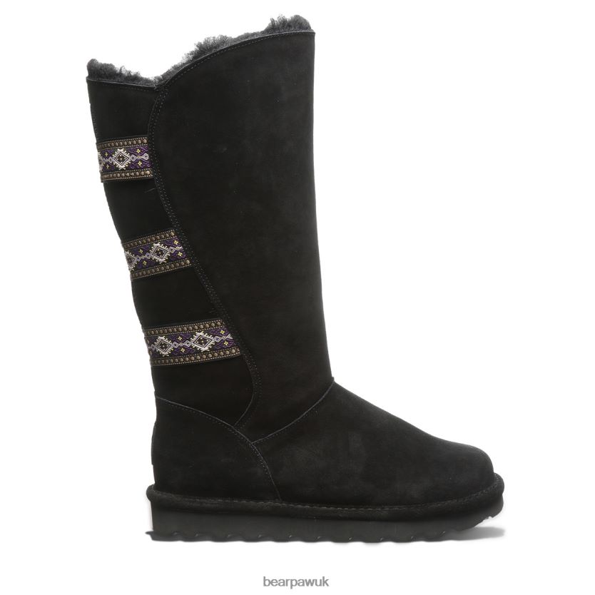 Boots UK BEARPAW Women Violet Black 44J6122