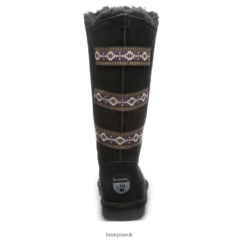 Boots UK BEARPAW Women Violet Black 44J6122