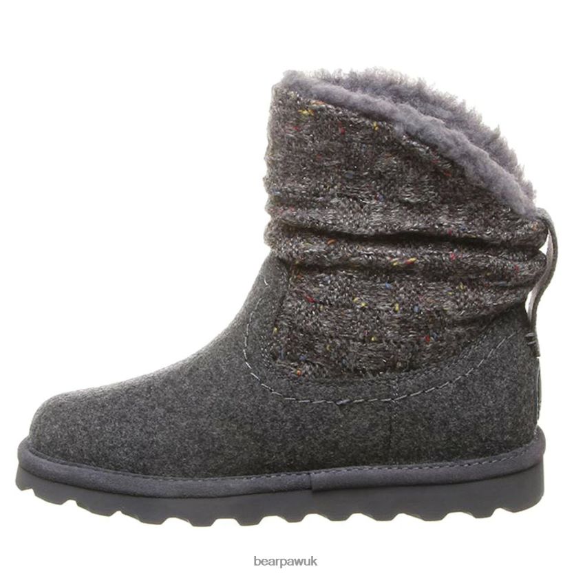 Boots UK BEARPAW Women Virginia Gray 44J6237