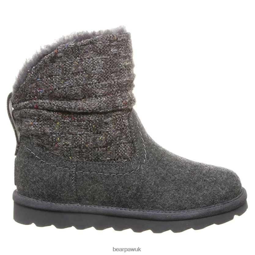 Boots UK BEARPAW Women Virginia Gray 44J6237