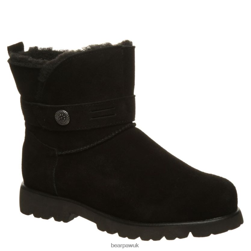 Boots UK BEARPAW Women Wellston Black 44J667