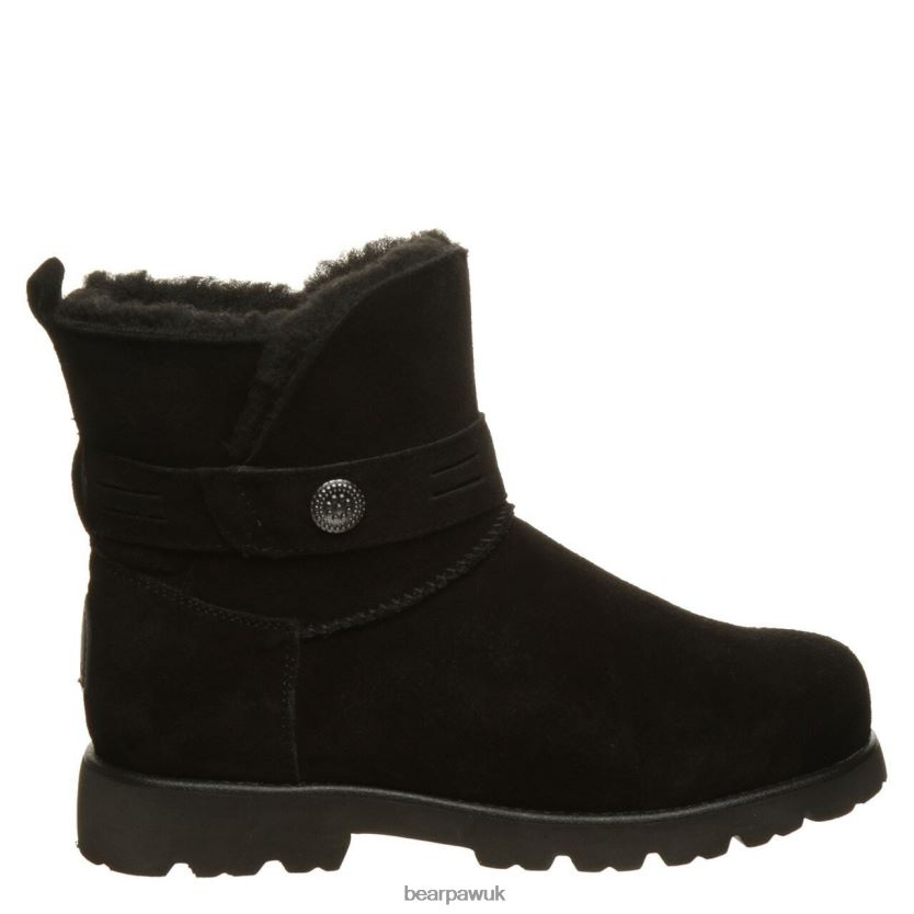 Boots UK BEARPAW Women Wellston Black 44J667