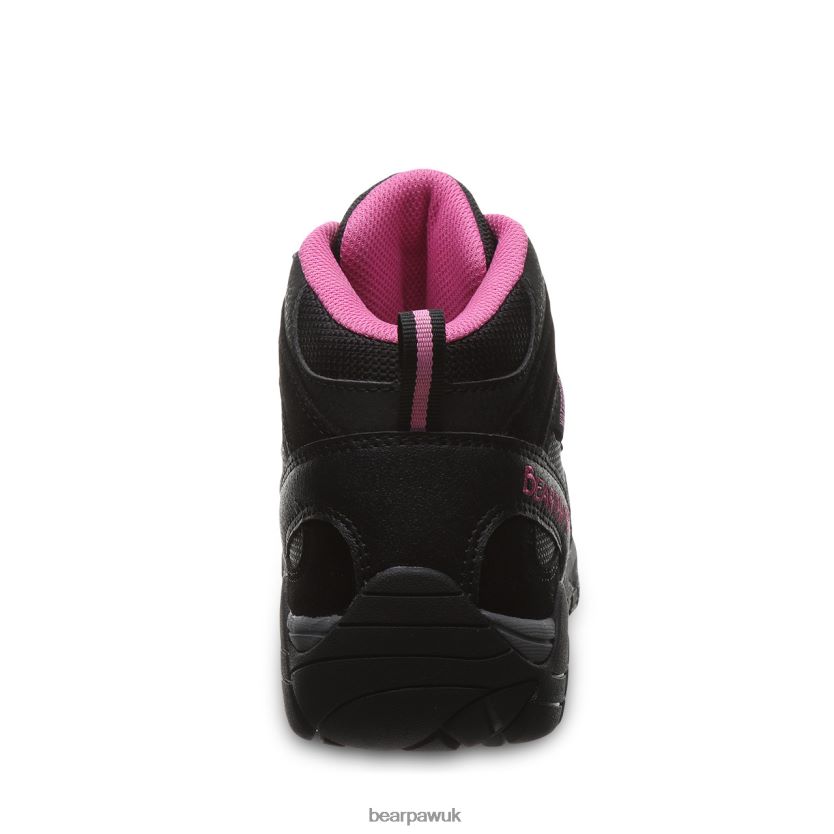 Hikers UK BEARPAW Women Corsica Black/Fuschia 44J6340