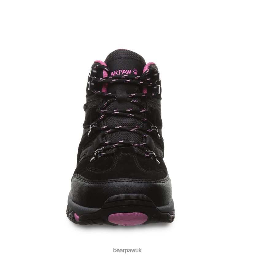 Hikers UK BEARPAW Women Corsica Black/Fuschia 44J6340