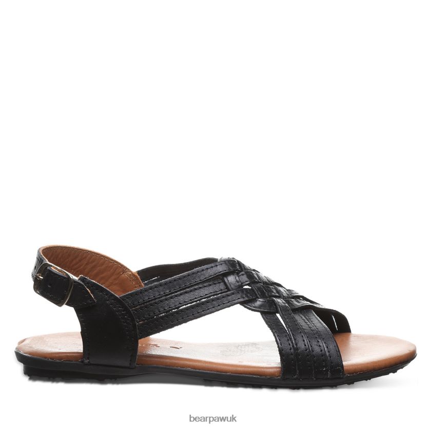 Sandals UK BEARPAW Women Agate Black 44J6379