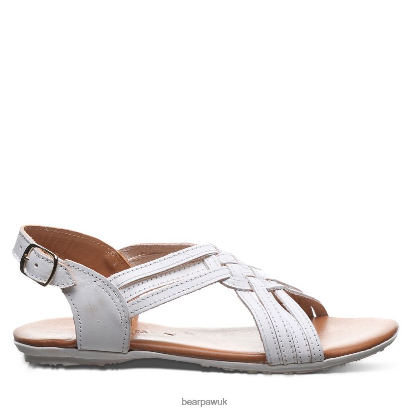 Sandals UK BEARPAW Women Agate White 44J6380