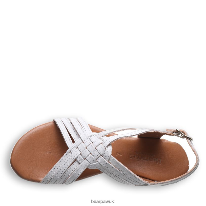 Sandals UK BEARPAW Women Agate White 44J6380