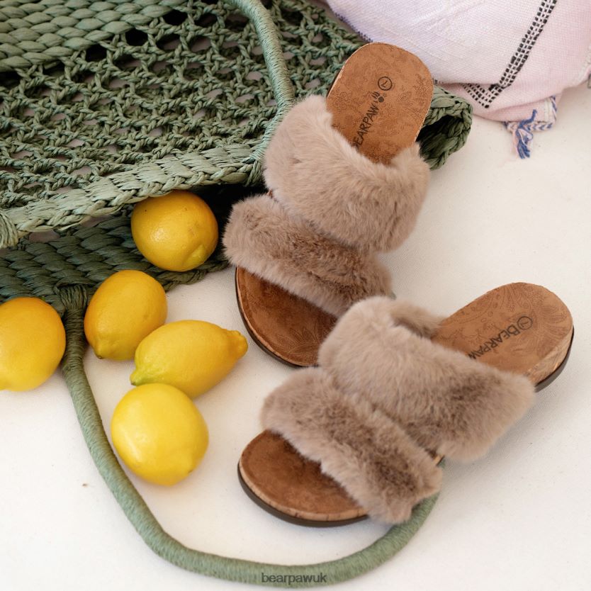 Sandals UK BEARPAW Women Analia Brown 44J6396