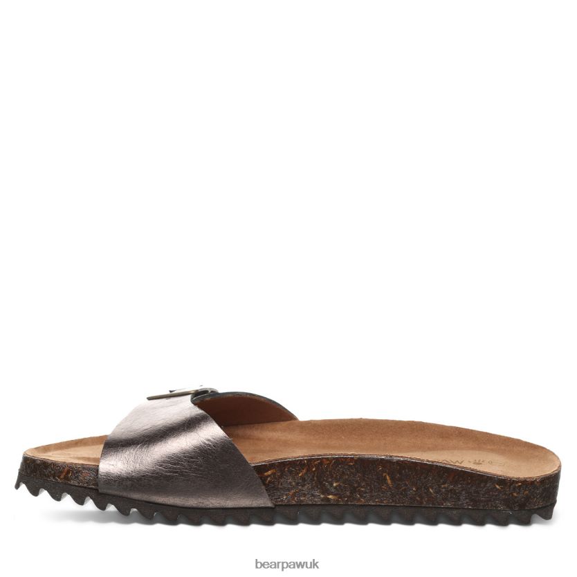 Sandals UK BEARPAW Women Ava Gunmetal 44J6459