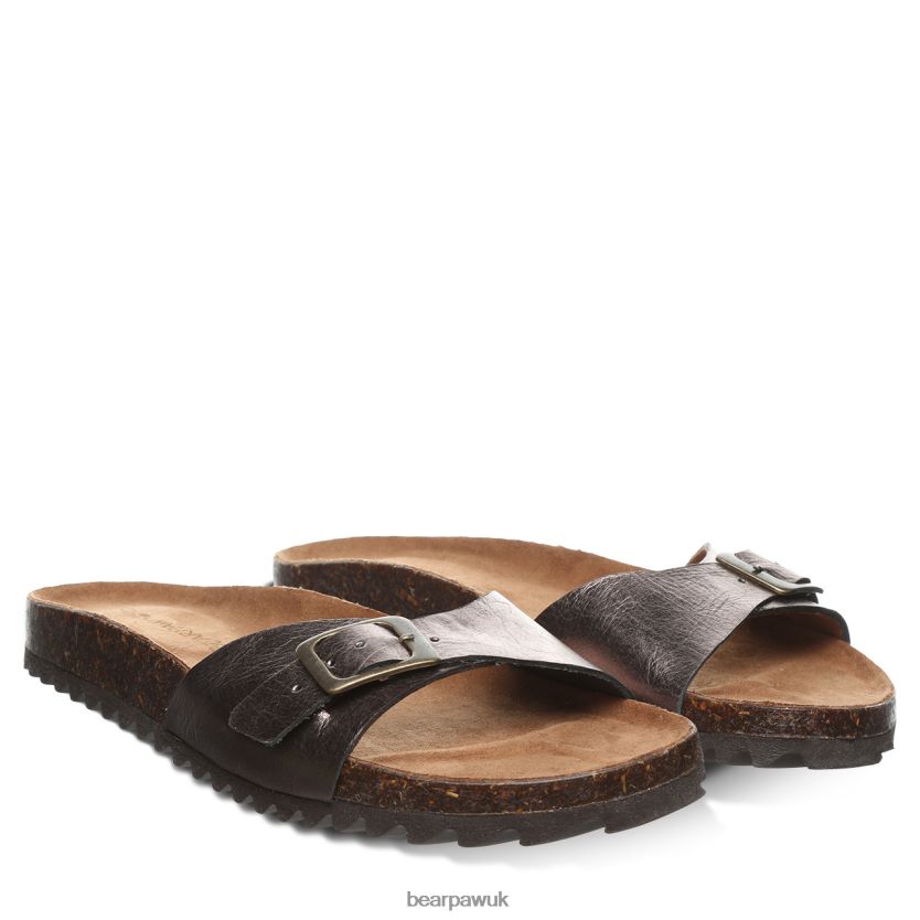 Sandals UK BEARPAW Women Ava Gunmetal 44J6459