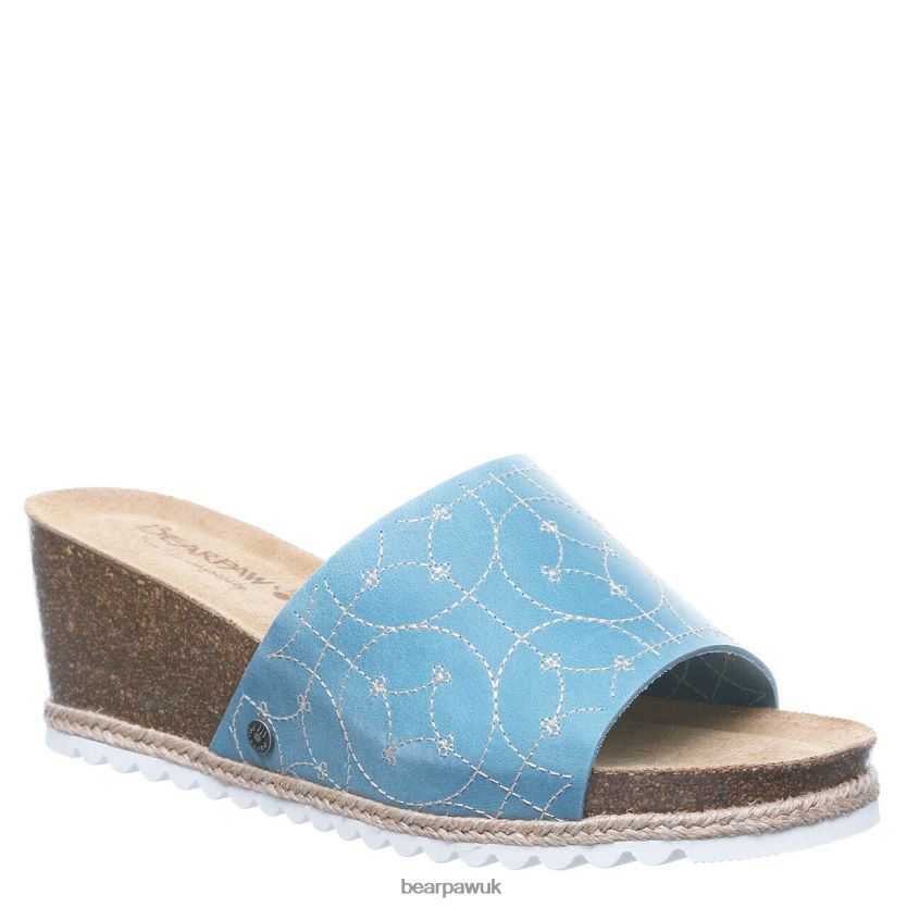 Sandals UK BEARPAW Women Evian Blue 44J6495