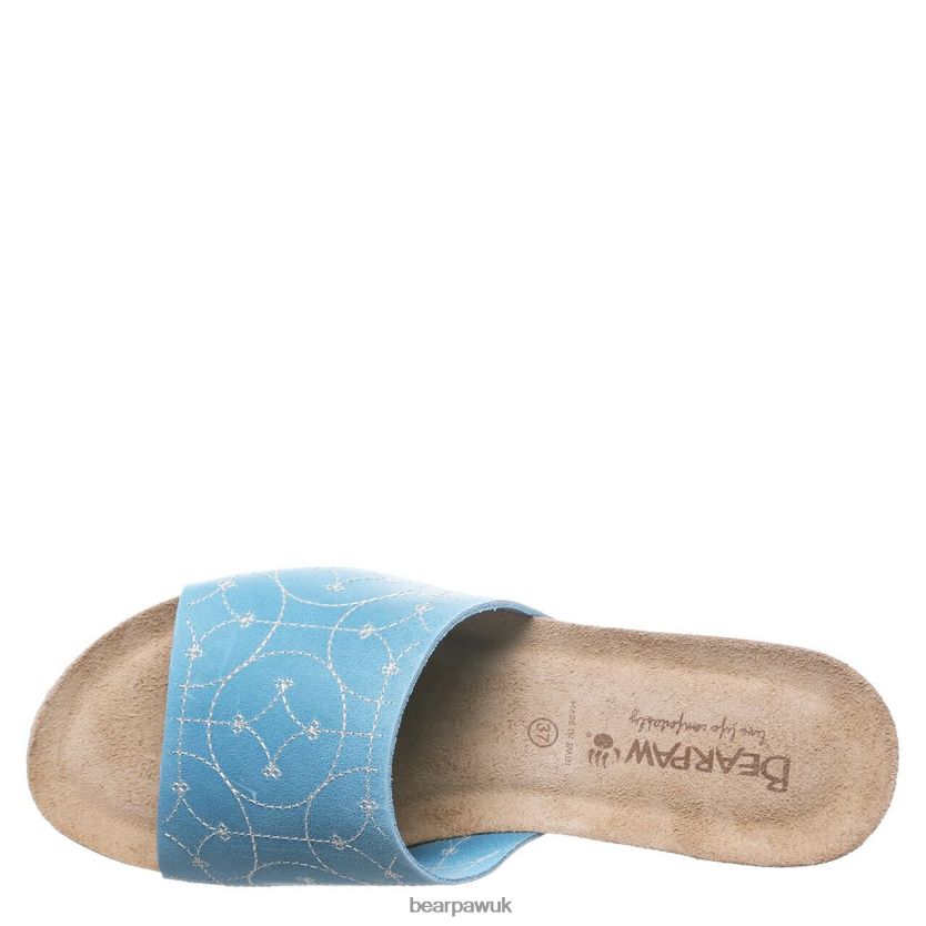 Sandals UK BEARPAW Women Evian Blue 44J6495