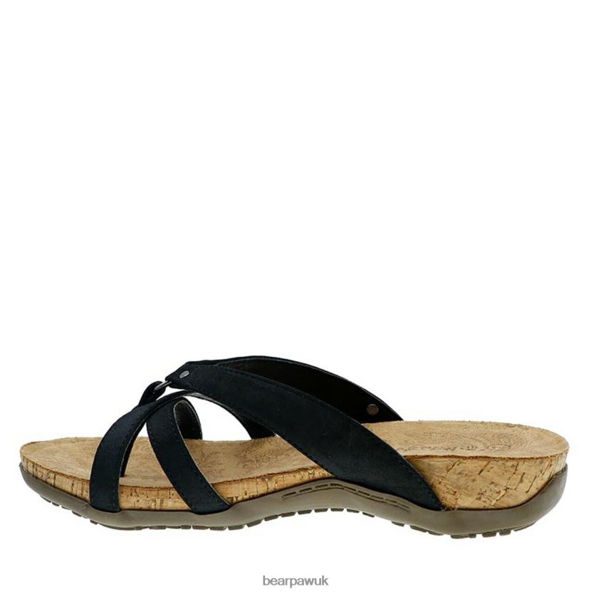 Sandals UK BEARPAW Women Fawn Black 44J6431