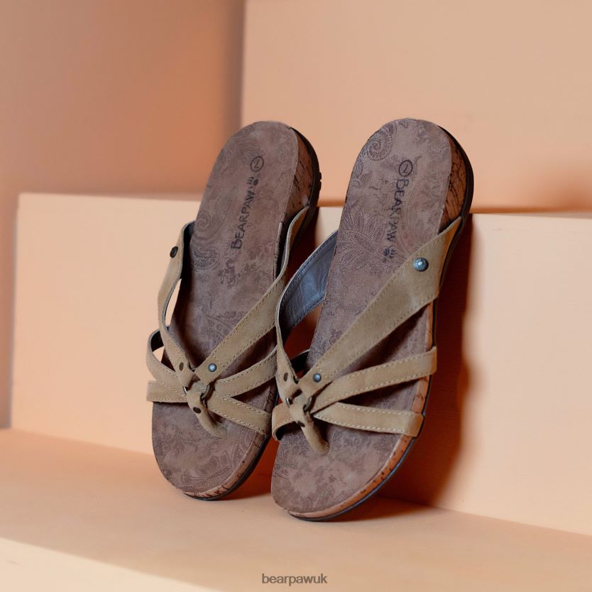 Sandals UK BEARPAW Women Fawn Iced Coffee 44J6363