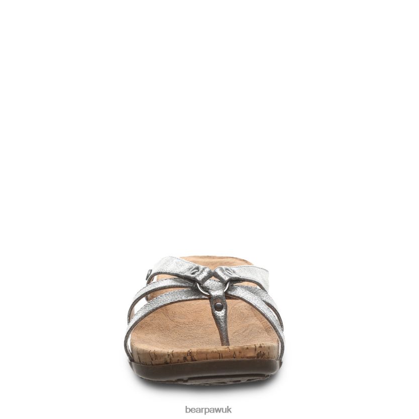 Sandals UK BEARPAW Women Fawn Silver 44J6442