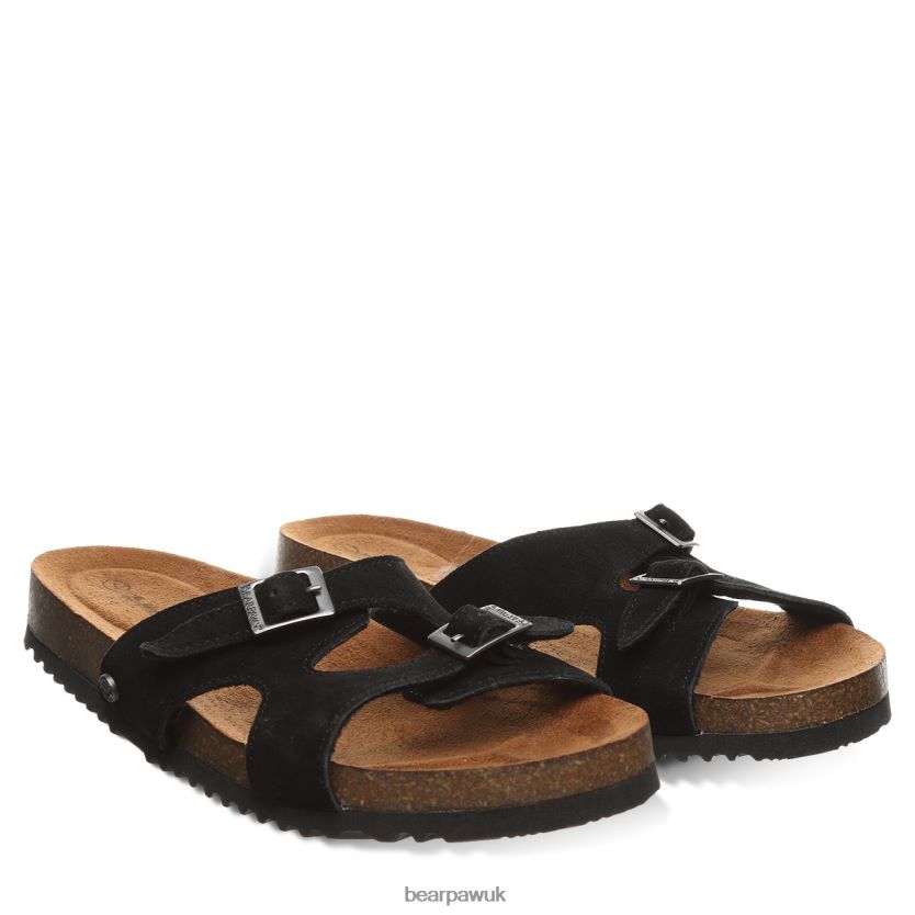 Sandals UK BEARPAW Women Jaycee Black 44J6471