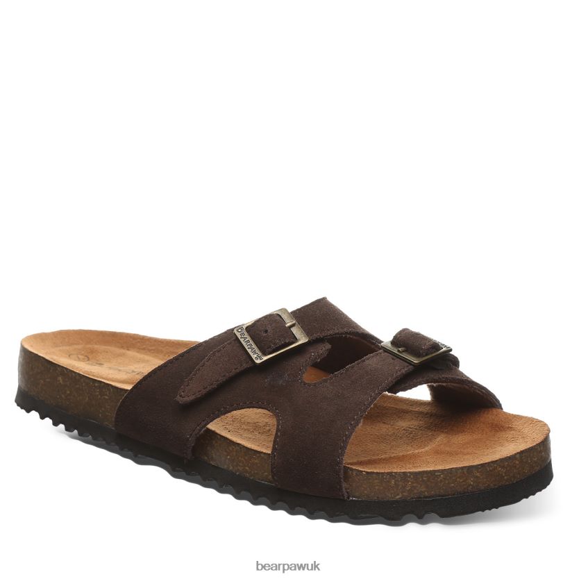 Sandals UK BEARPAW Women Jaycee Chocolate 44J6470