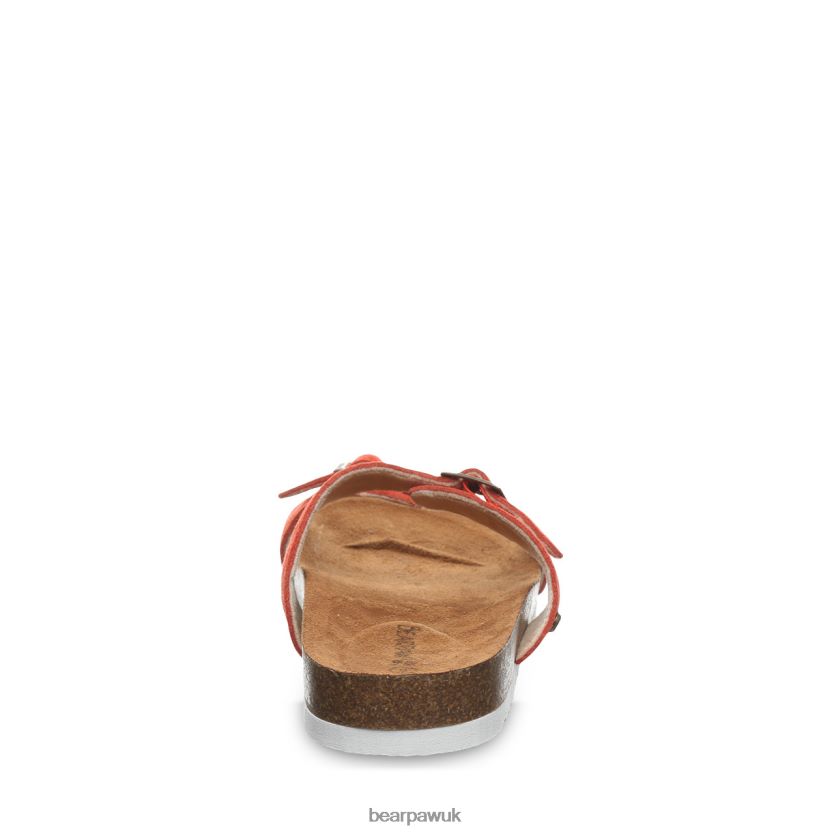 Sandals UK BEARPAW Women Jaycee Red Alert 44J6468