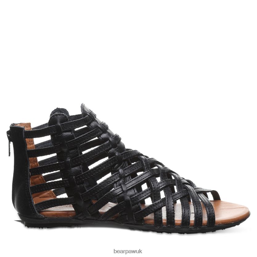 Sandals UK BEARPAW Women Juanita Black 44J6390