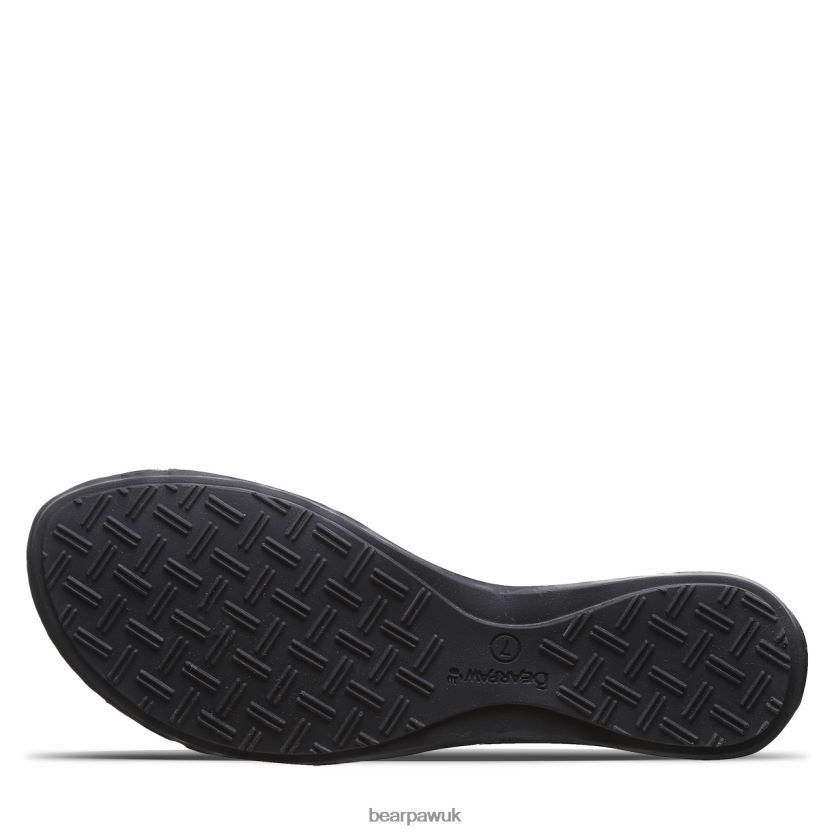 Sandals UK BEARPAW Women Juanita Black 44J6390