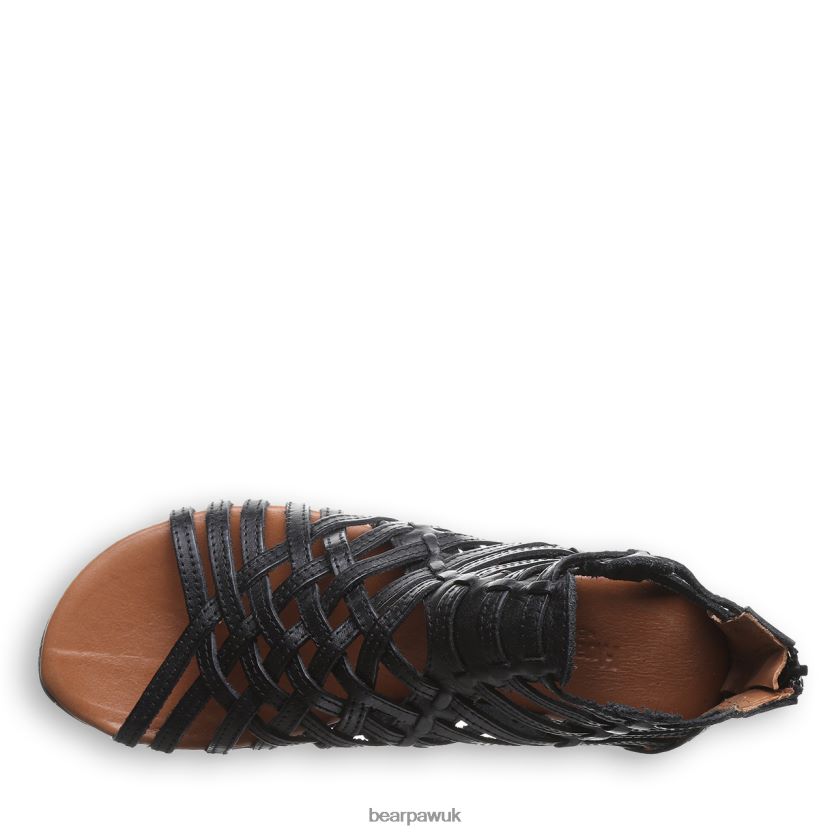 Sandals UK BEARPAW Women Juanita Black 44J6390