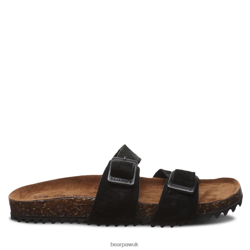 Sandals UK BEARPAW Women Julieta II Black 44J6356