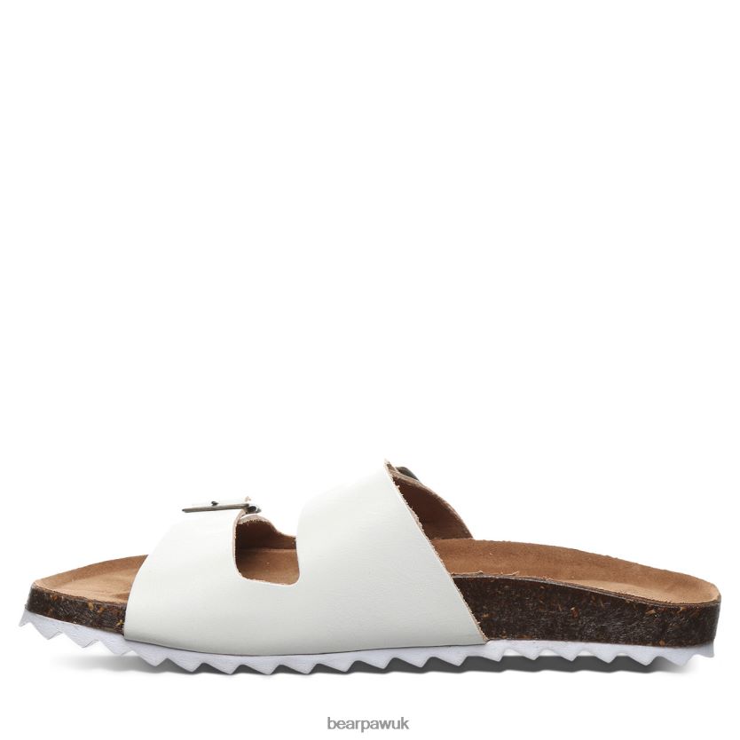 Sandals UK BEARPAW Women Julieta White 44J6458