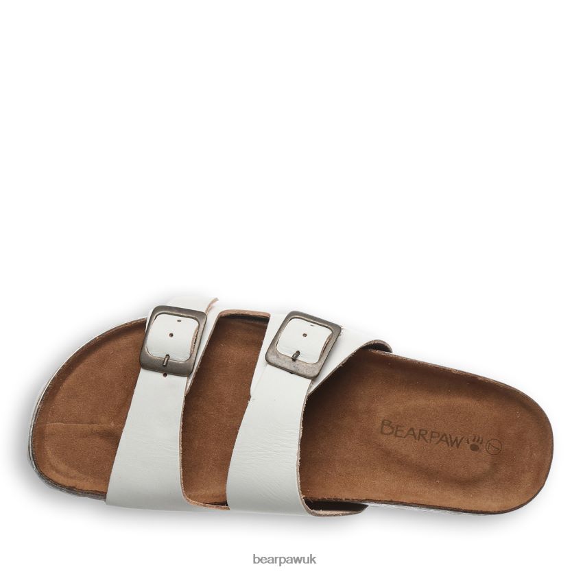 Sandals UK BEARPAW Women Julieta White 44J6458