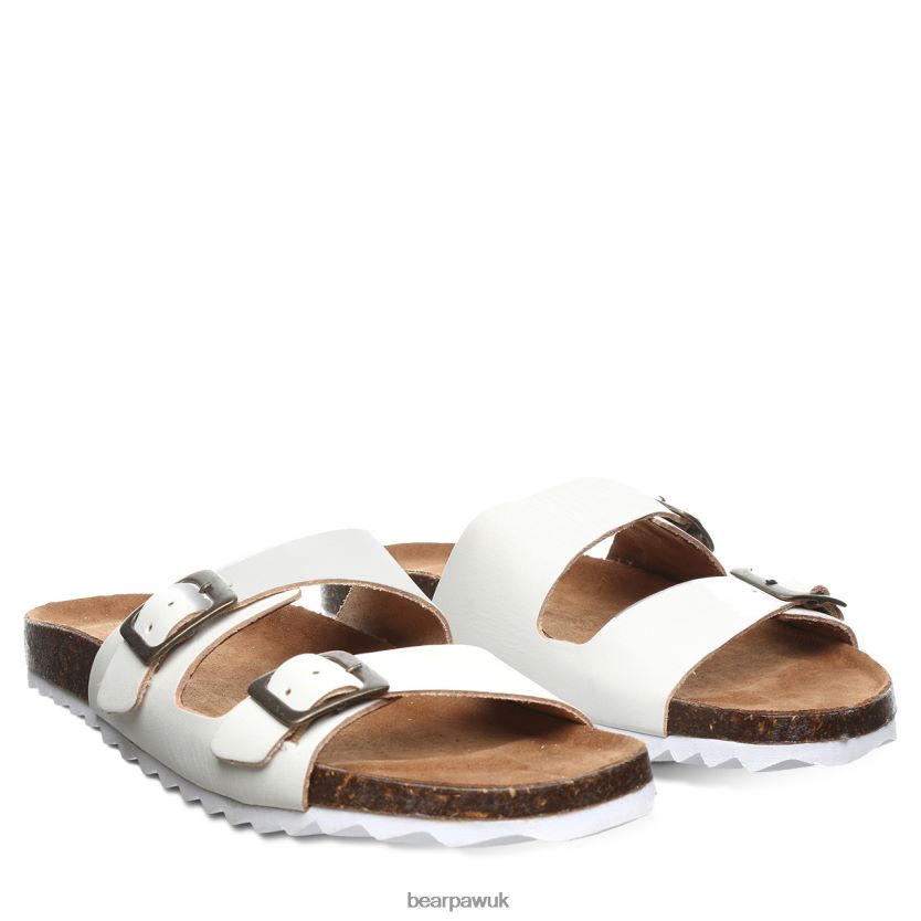 Sandals UK BEARPAW Women Julieta White 44J6458