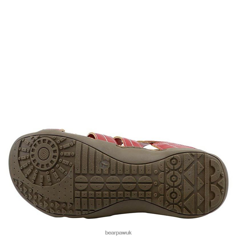 Sandals UK BEARPAW Women Kai Red 44J6414