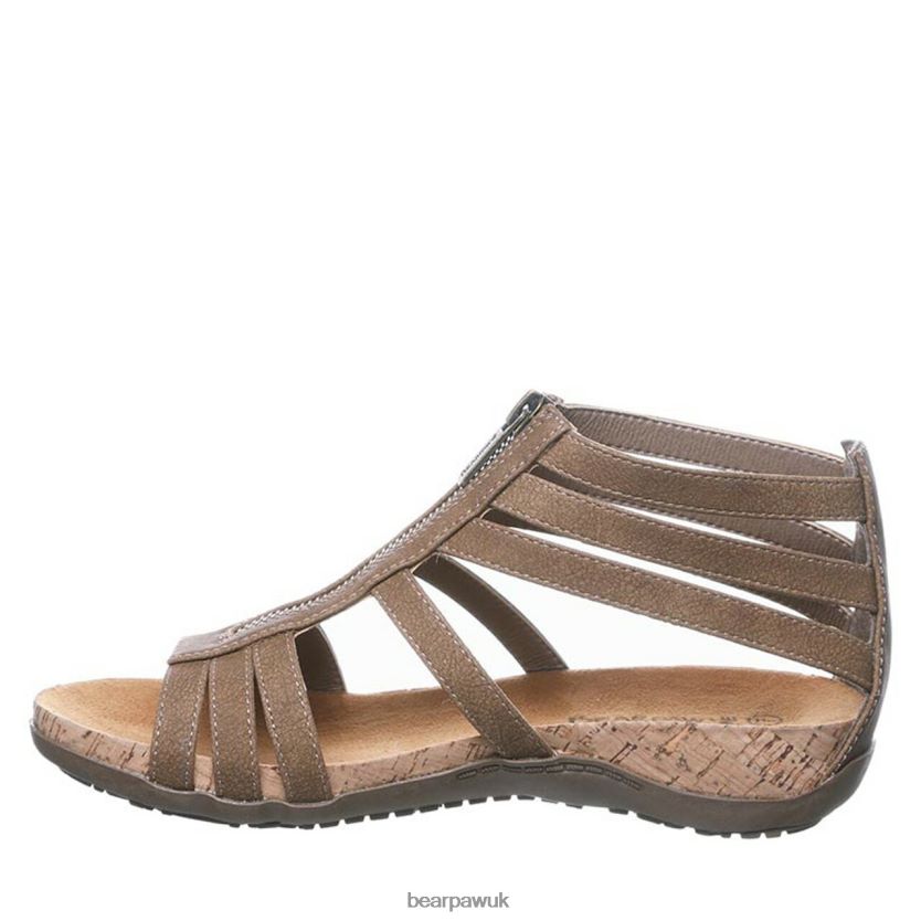 Sandals UK BEARPAW Women Layla Wide Brown 44J6435
