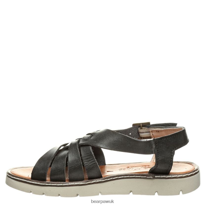 Sandals UK BEARPAW Women Leah Black 44J6491