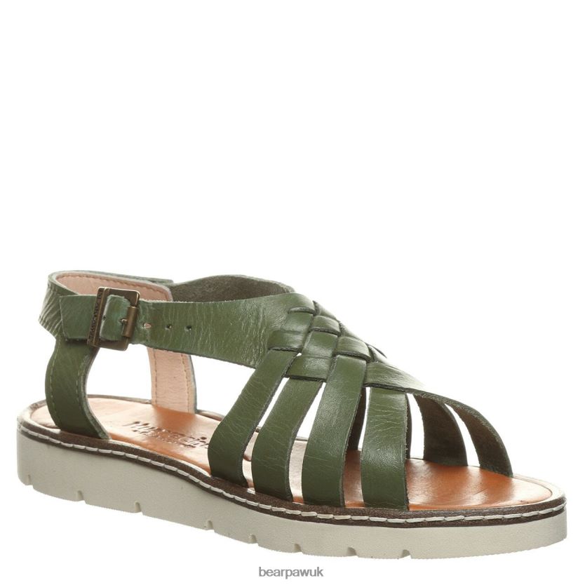Sandals UK BEARPAW Women Leah Military Green 44J6489