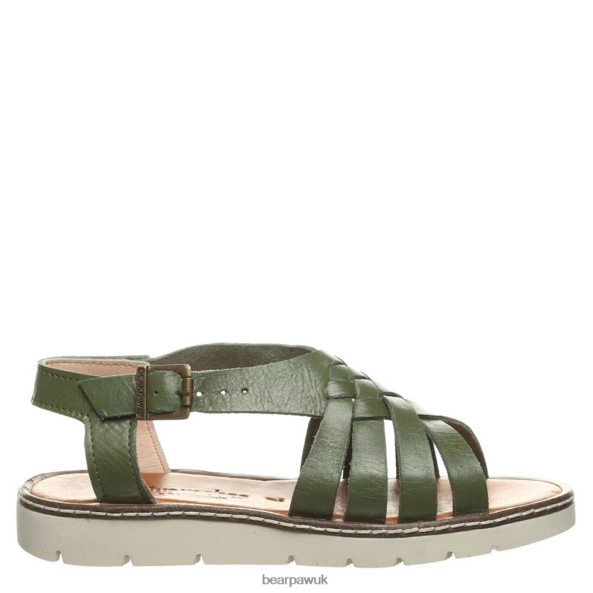 Sandals UK BEARPAW Women Leah Military Green 44J6489