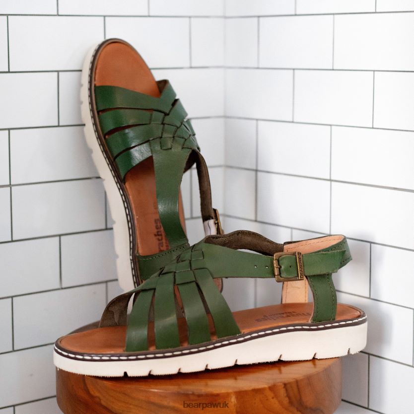 Sandals UK BEARPAW Women Leah Military Green 44J6489