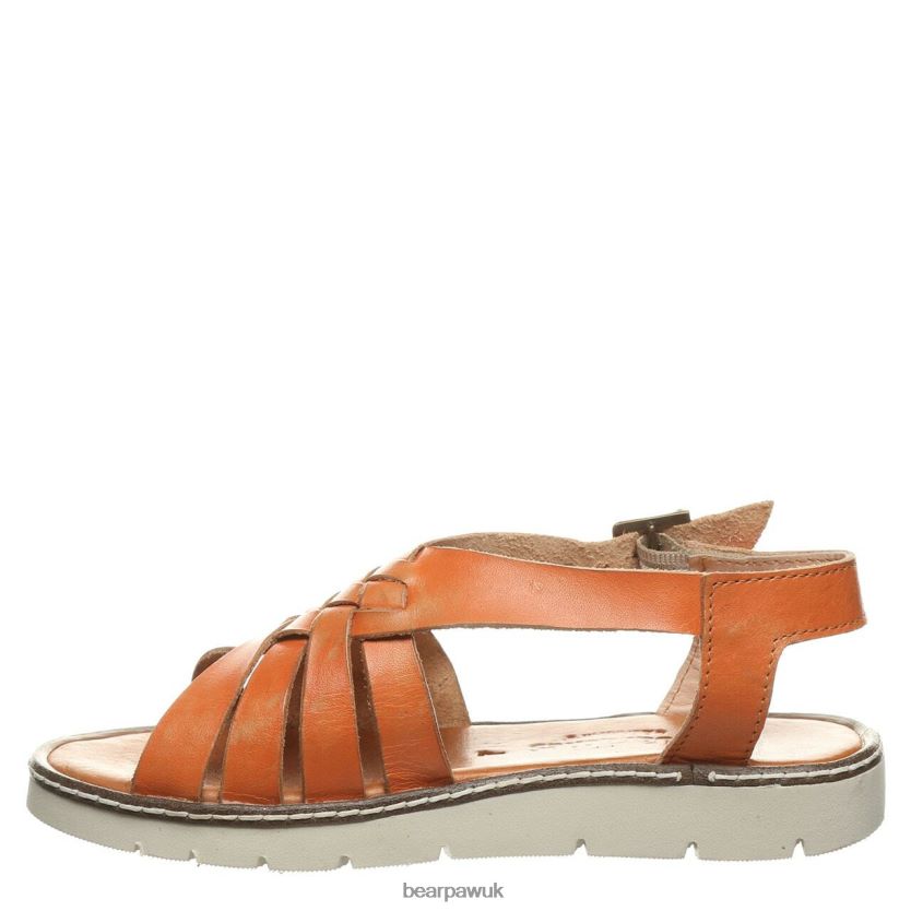 Sandals UK BEARPAW Women Leah Orange 44J6488