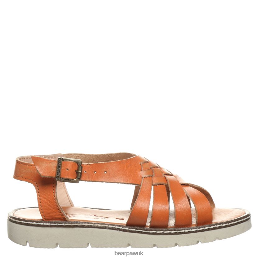 Sandals UK BEARPAW Women Leah Orange 44J6488