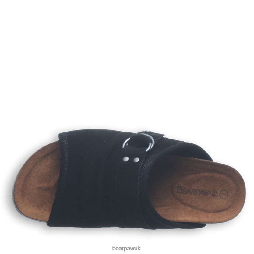 Sandals UK BEARPAW Women Lillie Black 44J6466
