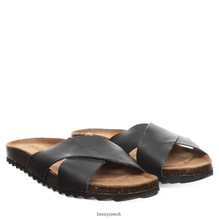 Sandals UK BEARPAW Women Margarita Black 44J6447