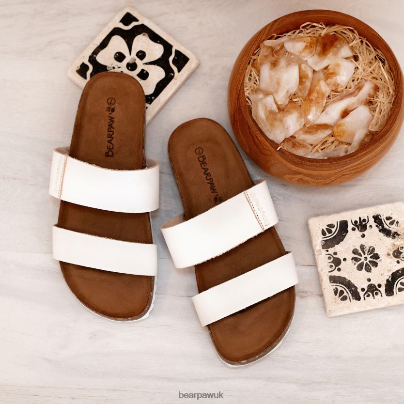 Sandals UK BEARPAW Women Marlette White 44J6366