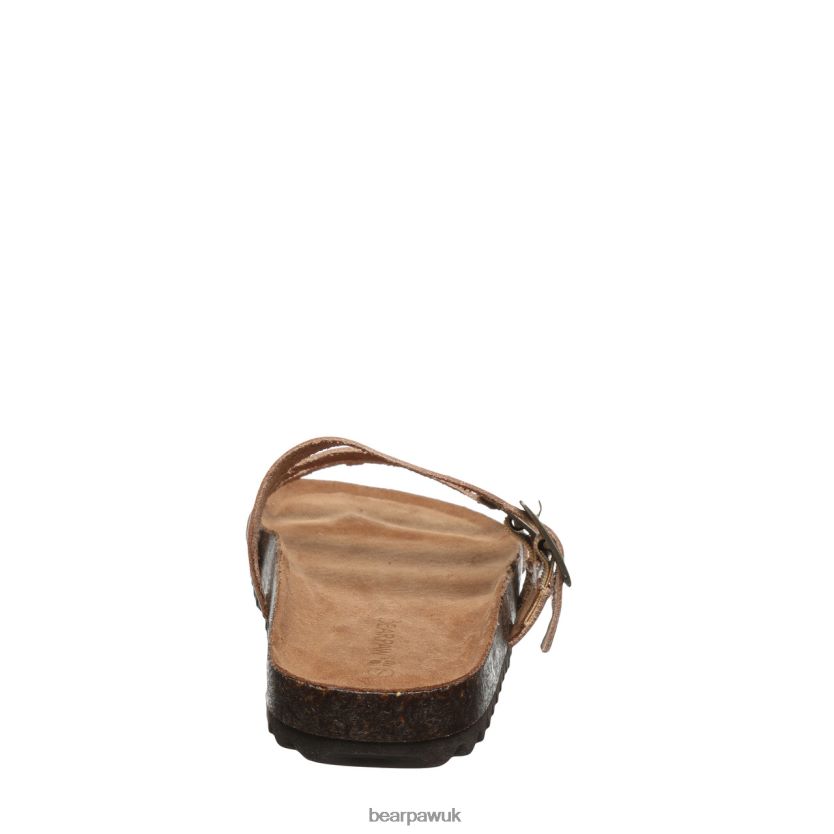 Sandals UK BEARPAW Women Mercedes Silver 44J6453