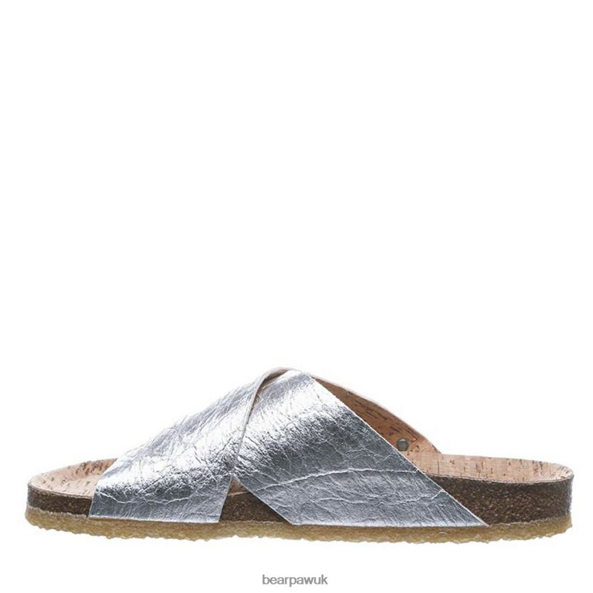 Sandals UK BEARPAW Women Pina Silver 44J6505