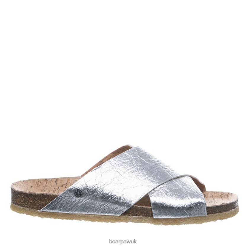 Sandals UK BEARPAW Women Pina Silver 44J6505
