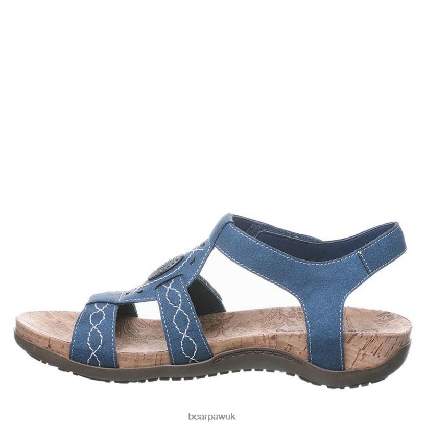 Sandals UK BEARPAW Women Ridley II Blue 44J6408