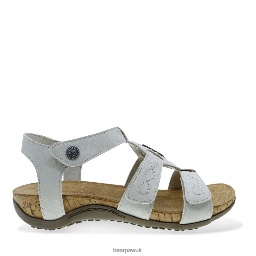 Sandals UK BEARPAW Women Ridley II Bone 44J6377
