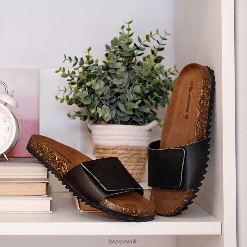 Sandals UK BEARPAW Women Sibyl Black 44J6369